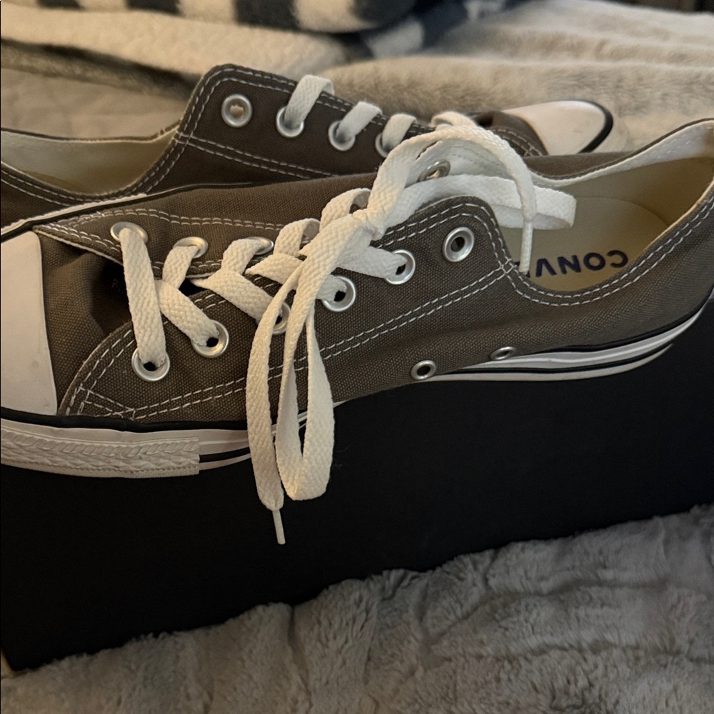 Converse Classic Brown Canvas Sneakers